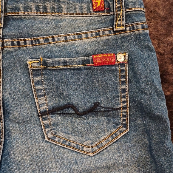 Youth Girls ~ 7 For All Mankind ~ Jean Shorts - Picture 3 of 4